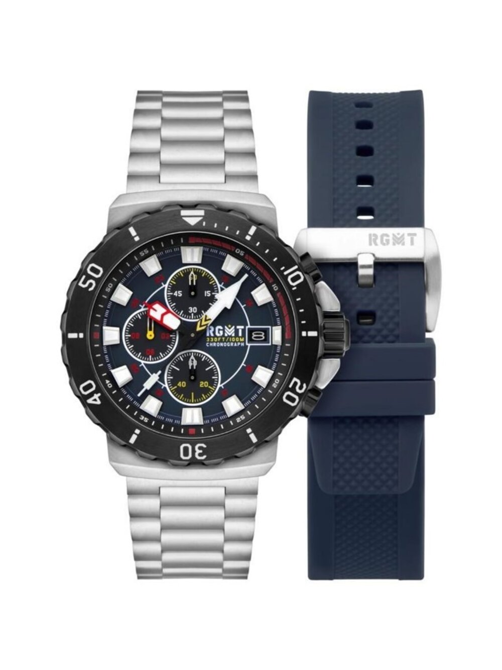 NWT Rgmt Trench Blue Dial Men's Watch